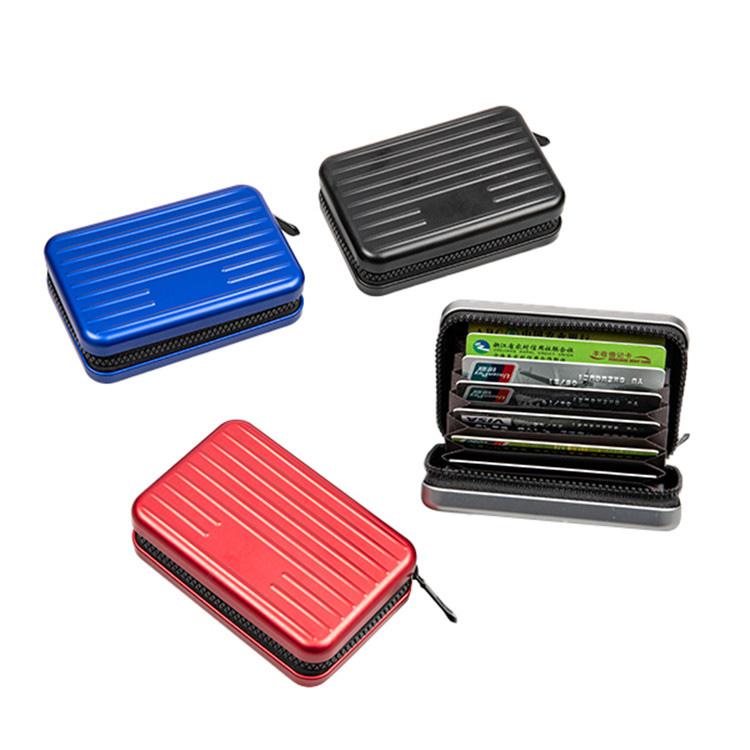 Fermuarli alyuminiy karta hamyoni kundalik karta xavfsizligi va tashkilotini qanday yaxshilaydi?